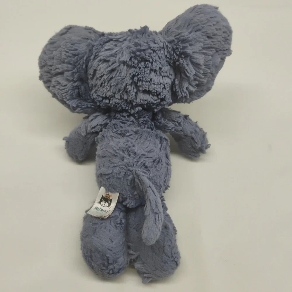Jellycat Squiggle Squiggles Blue‎ Elephant Soft Plush Stuffed Animal Toy 8